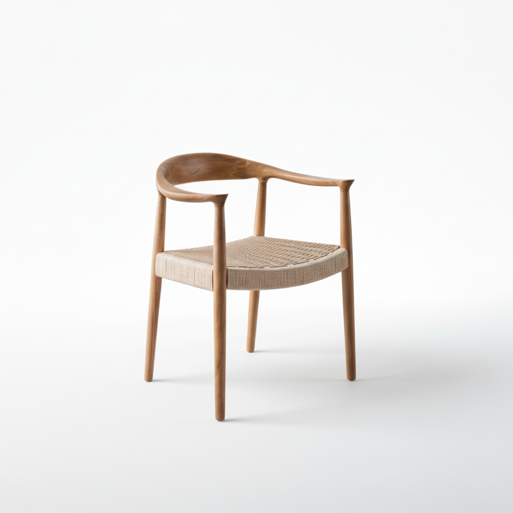 Modern Rattan Rope Dining Chair