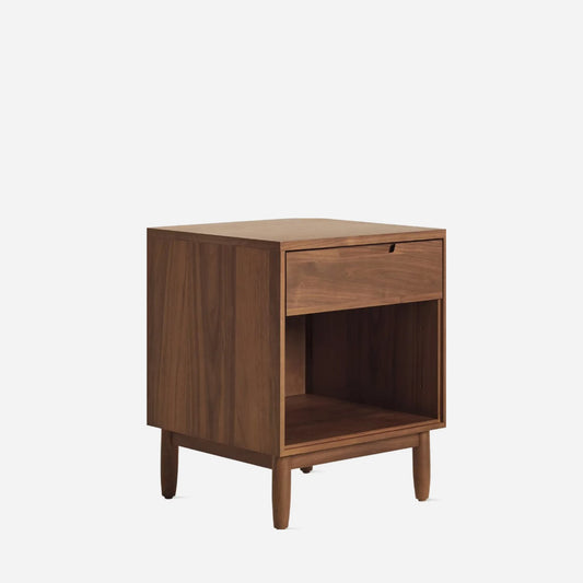 Walnut Bedside Table - Mid century modern